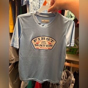 Columbia Light Blue 'First on the Water' Tee